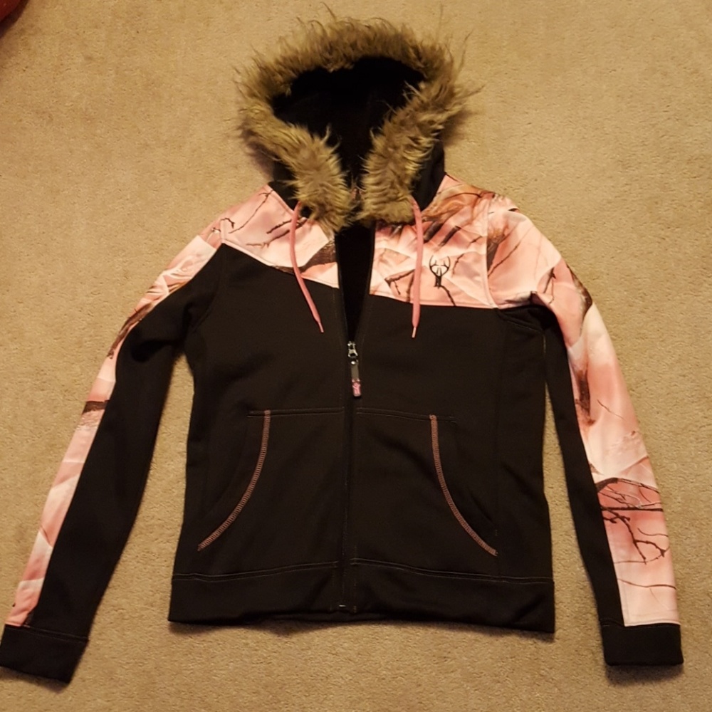Women's Huntworth pink camo jacket size M
